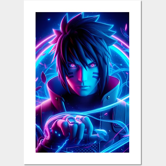 Sasuke uchiha Wall Art by San Creative